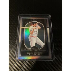 2024 Panini Three and Two Holofoil Legendary #19 Brooks Robinson #d 71/99